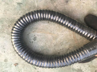 橡膠通風(fēng)伸縮管